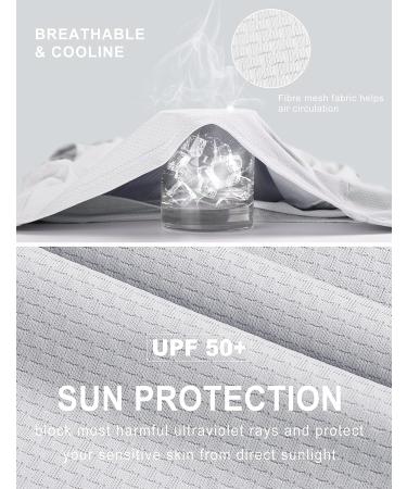 ZUTY Women's UPF 50+ Sun Protection Full Zip Jacket - Light Grey - XL - Buy Online on GoSupps.com