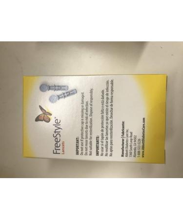 Freestyle Lancets 100-Count Box: High-Quality Lancets for Easy Blood Sampling - Buy Online on GoSupps.com