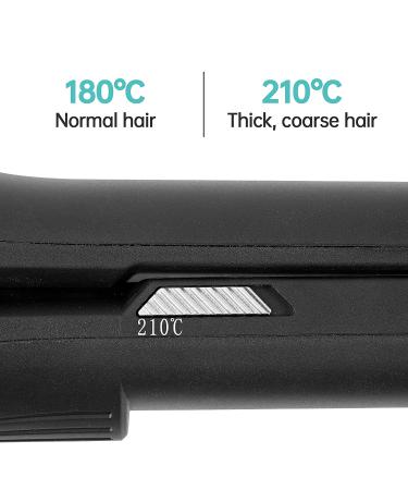 Charites Automatic Hair Crimper Iron for Women - Ceramic Coated Rippled Barrels for Texture and Volume (Black) - Buy Online on GoSupps.com