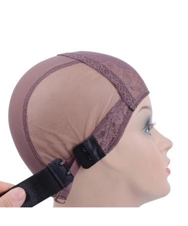 YANTAISIYU 3-Piece Black Adjustable Elastic Wig Straps with Hooks | Front Lace Wig Grip Bands for DIY Wig Making (3.0cm Width) - Buy Online on GoSupps.com