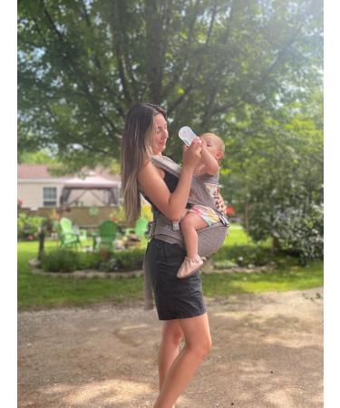 Bellababy All-in-One Baby Carrier - Adjustable for Newborns to Toddlers (0-36 Months) - 3 Positions Gray - Buy Online on GoSupps.com