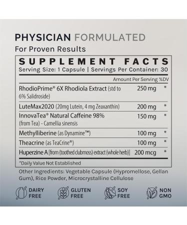 InfiniWell Focus Supplement - Breakthrough Nootropic - Aid Brain Health & Working Memory Support - Optimize Daily Neurological Processing Mental Acuity Energy & Cognitive Function (30 Capsules) - Buy Online on GoSupps.com