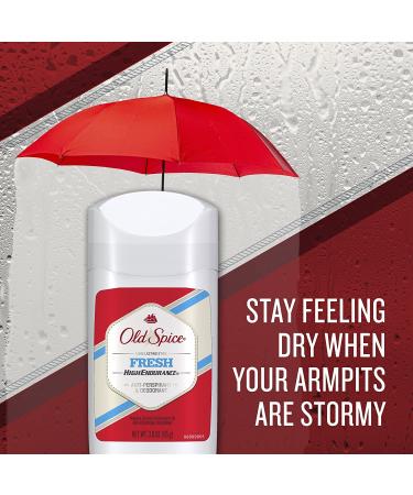 Old Spice High Endurance Invisible Solid Men's Deodorant 6-Pack - 3 Oz / 85g, Fresh Scent - Buy Online on GoSupps.com