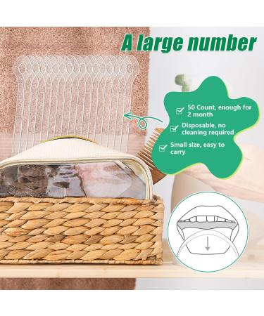 Disposable Tongue Scraper Tongue Cleaner for Adults and Kids - 50 Count - Buy Online on GoSupps.com