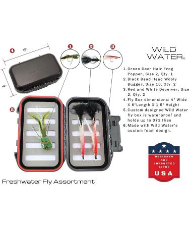 Wild Water Fly Fishing 11ft 4pc 7wt Switch Rod Combo for Bass & Pike - Buy Online on GoSupps.com