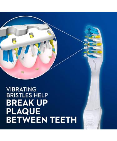 Oral-B Pulsar 3D White Advanced Vivid Soft Toothbrush - Twin Pack (Color may vary) - Buy Online on GoSupps.com