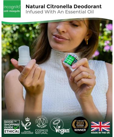 Incognito Natural Crystal Deodorant - Buy Online on GoSupps.com