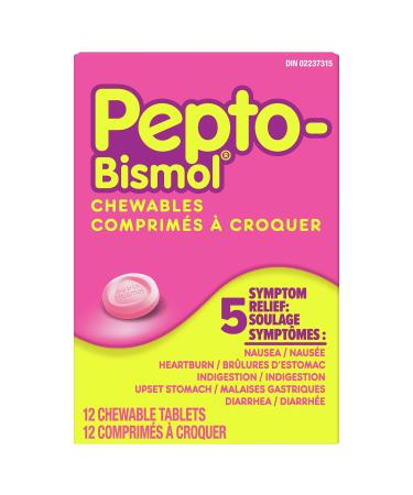 PEPTO-BISMOL TABS 12