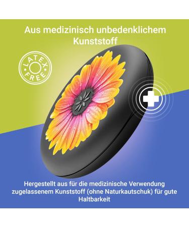 Invisalign Aligner & Retainer Case - Purple Daisy | Durable Stylish & International Shipping Available - Buy Online on GoSupps.com