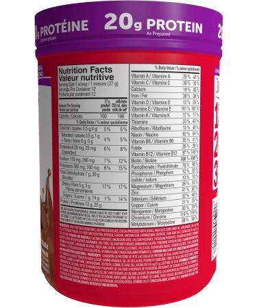 Slim Fast Advanced Nutrition Meal Replacement or Weight Loss Shake & Advanced Nutrition Meal Replacement or Weight Loss Shake 20g High Protein Smoothie Powder Vanilla Cream Gluten Free 324g - Buy Online on GoSupps.com