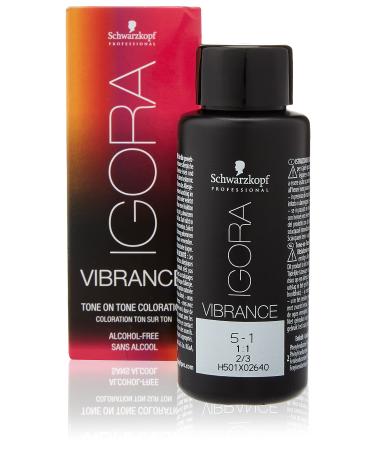 Schwarzkopf Igora Vibrance 5-1 Light Brown Cendr 5-1 Light Brown Cendr 1 piece (1 pack)