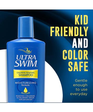 Ultra Swim Chlorine Removal Shampoo 7oz | Hard Water Treatment | Moisturizing Formula - Buy Online on GoSupps.com