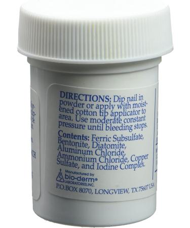 Bio-Groom Sure Clot Styptic Powder 14g - Fast-Acting Pet Wound Care Solution - Buy Online on GoSupps.com