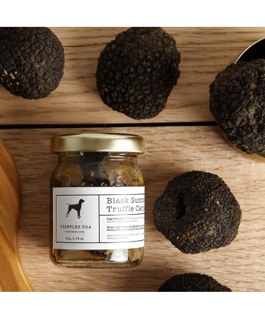 TRUFFLES USA Black Truffle Slices Carpaccio 1.76 oz - Imported from Italy | Vegetarian & Gluten Free - Buy Online on GoSupps.com