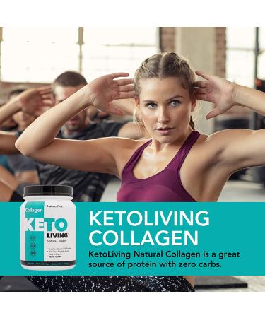 Nature's Plus Keto Living Natural Collagen 1.36 lbs (616 g) - Buy Online on GoSupps.com