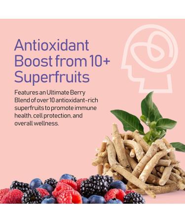 NANOWELL Ashwagandha Premium - 120 Vegan Capsules High Potency 5% Withanolides Root Extract Organic Ashwagandha Powder Mixed Berries - Supports Relaxation & Mood Balance - 60 Servings 120 Count (Pack of 1) - Buy Online on GoSupps.com