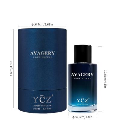 Ycz Savagery Men's Eau De Parfum New Round Box Packaging 1.7oz(50ml) Long Lasting EDP Men.Making it the ideal gentlemen s gift (2-Pack) - Buy Online on GoSupps.com