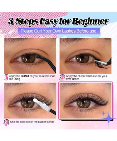 wiwoseo Strong Hold Lashes Glue Bond & Seal - Waterproof, Latex Free 5ML for Extensions - Buy Online on GoSupps.com