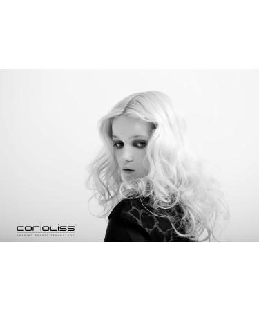 Corioliss C1 Professional Titanium Hair Styling Iron - White Carbon Fiber 1 Ceramic Plates Anti-Frizz & Heat Resistant Pouch - Perfect for Straightening Curls & Flicks - International Shipping Available - Buy Online on GoSupps.com