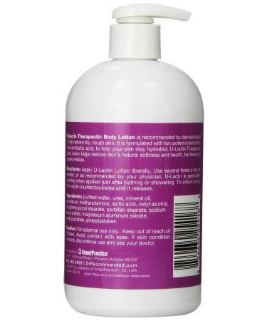 U-Lactin Therapeutic Body Lotion 16 fl oz by Allerderm - Moisturizing and Skin-Renewing Formula - Buy Online on GoSupps.com