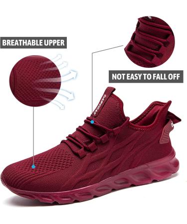 Men's CAIQDM Running Shoes - Breathable Outdoor Sneakers for Fitness & Leisure - Size 44 EU - Buy Online on GoSupps.com