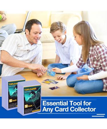 Sooez 35PT Toploader Card Protectors (32 Count) - Hard Plastic Sleeves for Trading Cards and Collectibles - Buy Online on GoSupps.com