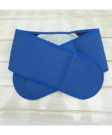 Self-Heating Breathable Magnetic Therapy Waist Belt for Lumbar Support - Fitness Belt for Men & Women (Blue - Buy Online on GoSupps.com
