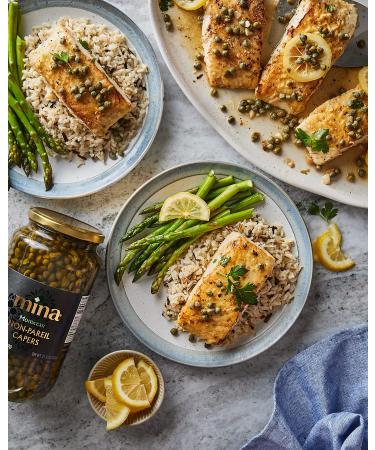 Mina Capers Non Pareil - Authentic Mediterranean Seasoning and Garnish, 7 oz - Buy Online on GoSupps.com