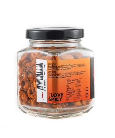 I Love Spicy Hellfire Peanuts - Insane 100g Roasted Peanuts with Carolina Reaper | Extreme Heat Snack - Buy Online on GoSupps.com