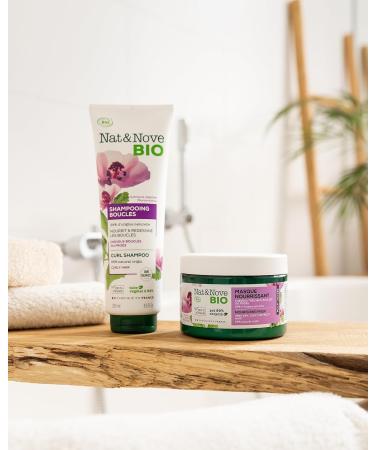 Nat & Nove Bio Hair Care 3 in 1 Nourishing Mask Curly Frizzy Hair 300ml - Buy Online on GoSupps.com
