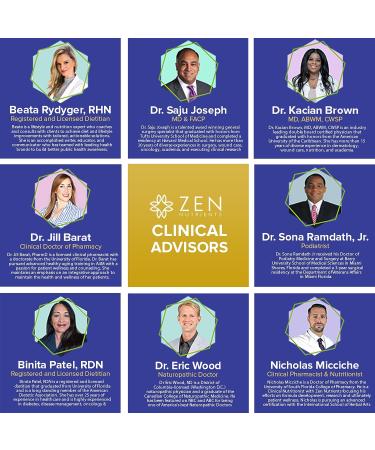 Zen Nutrients PeptideVite GLP-1 Support Capsules for Nausea Relief & Insulin Health - 60 Capsules - Buy Online on GoSupps.com