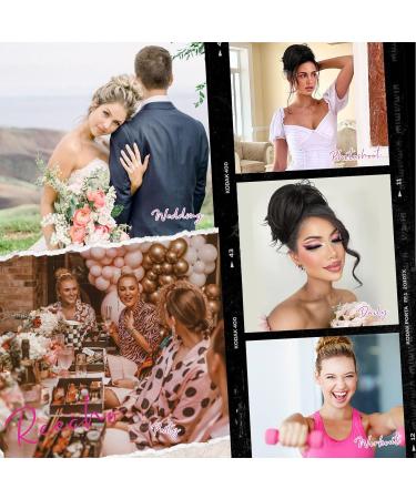 REECHO Ginger Brown Messy Bun Claw Clip Ponytail Extension for Women - Buy Online on GoSupps.com