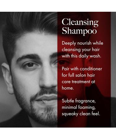 Atlas Daily Cleansing Shampoo for Men - Deeply Hydrating Nourishing for All Hair Types Build-Up Removal & Strengthening - 10.1 fl oz (300 ml - Buy Online on GoSupps.com