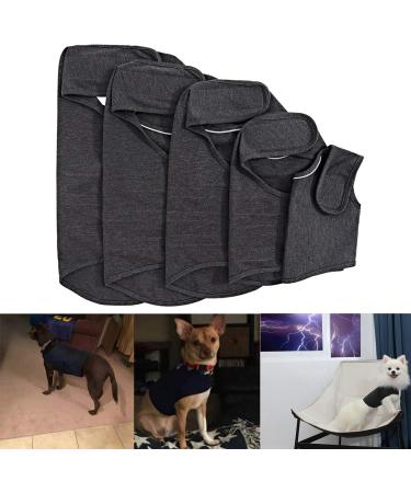 Wingfly Dog Coat Calm Vest - Stress Relief Shirt for Dogs | Anxiety Jacket for Fearful Pets (Large Gray) - Buy Online on GoSupps.com