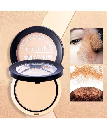 HD Finishing Pressed Setting Powder - Matte Oil-Control Powder for Even Skin Tone | Long-Lasting & Lightweight | All Skin Types - 02 Natural Color - Buy Online on GoSupps.com