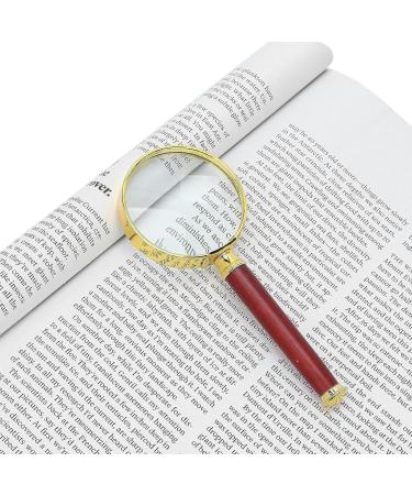 Portable Handheld Reading Magnifier 10X Hand Magnifier Magnifier 10X Geriatric Care Geriatric Care Full of Stars - Buy Online on GoSupps.com
