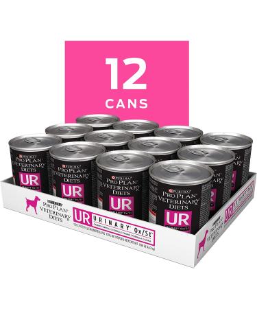 Purina Pro Plan Veterinary Diets UR Urinary Ox/St Canine Formula Wet Dog Food - 12 Pack - Buy Online on GoSupps.com