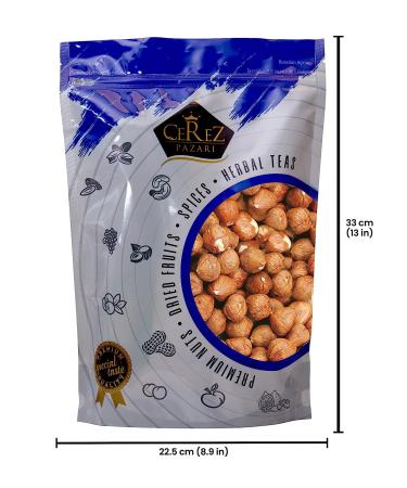 Cerez Pazari Turkish Raw Hazelnuts 2 Lbs - Healthy Keto Paleo Snack, Unsalted, Gluten Free, Vegan, Non-GMO, Premium Quality - Buy Online on GoSupps.com