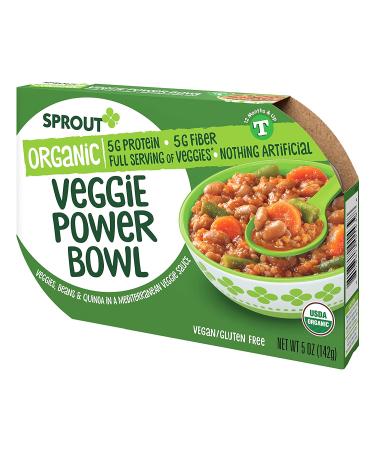 Sprout Organic Baby Food Toddler Meals - Mediterranean Veggie Power Bowl - 5 Oz (Pack of 8) - Buy Online on GoSupps.com