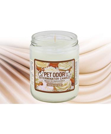 Pet Odor Exterminator Candle - Creamy Vanilla Scent for Home | Buy Now - Buy Online on GoSupps.com
