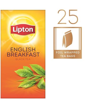 Buy Lipton English Breakfast Black Tea - Strong Taste 6-Pack (150 Tea Bags) | International Shipping - Buy Online on GoSupps.com