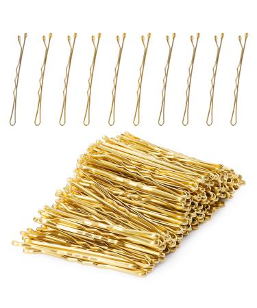 Laicky hairpins 200 Count blond hairpins with box for women lady girls children hairpin invisible wave hair handle hairpise hair clip Bulk hair jewelry (blond 5.2cm) - Buy Online on GoSupps.com