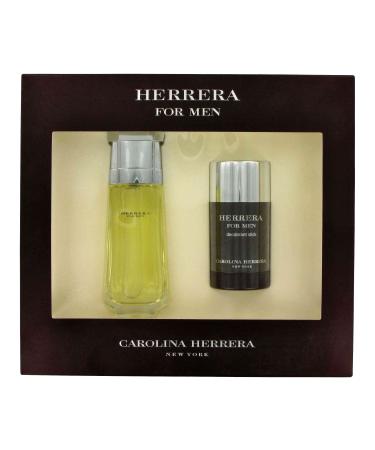 Herrera By Carolina Herrera For Men Edt Spray 3.3 Oz & Deodorant Stick 2.5 Oz