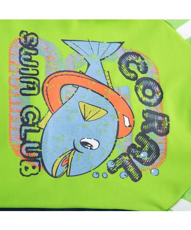 BONVERANO Baby Boys Sunsuit/Swimsuit UPF 50+ Sun Protection One Piece with Zipper & Sun Hat - 18 Months (Big Fish Design) - Buy Online on GoSupps.com