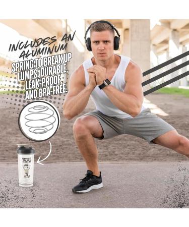 Shop Sante Shaker Bottle Perfect for Protein Shakes and Pre Workout 28-Ounce No Odor Stain Free BPA Free - You Make It - Buy Online on GoSupps.com