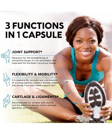 NUTRAHARMONY NAC Capsules & Glucosamine Chondroitin | Immune & Thyroid Support | Joint & Cartilage Supplement - Buy Online on GoSupps.com