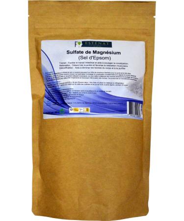 Magnesium Sulphate (Epsom Salt) 500G - Food Supplement Powder - 200 Daily Doses