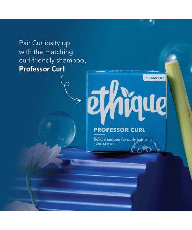 Ethique Curliosity Solid Conditioner Bar for Curly Hair - Eco-Friendly, Sulfate Free, 80 Uses (3.88oz) - Buy Online on GoSupps.com