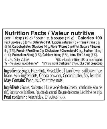 Lindt Hazelnut Milk Chocolate Spread 200g/7.1 oz - Imported from Canada | Delicious and Creamy Spread - Buy Online on GoSupps.com