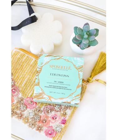 Buy Spongelle Edelweiss Elevation Boxed Flower Sponge | Luxurious Bath Experience | Free International Shipping - Buy Online on GoSupps.com